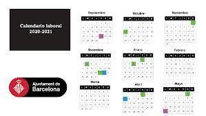 A continuación encontrarás los links para descargar el calendario 2020 en sus dos versiones. Calendario Laboral De Barcelona Todos Los Festivos De 2021