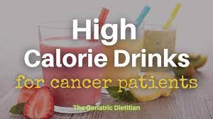 high calorie drinks for cancer patients