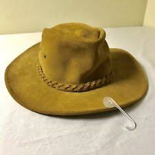 Mens Leather Outback Hat For Sale Ebay