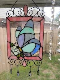 Erfly Stain Glass Window Suncatcher