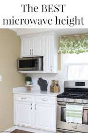 In Microwave Cabinet Height