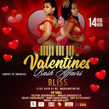 Valentine's day is less than one week away and whether you have a cutie on your arm or not, there's no reason to fret. Tablelist Buy Tickets And Tables To Valentines Day Bash At Bliss Dc