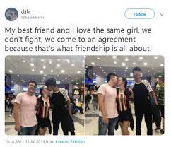 Share girlfriend with friends
