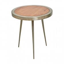 Almory Wooden Round Large Coffee Table