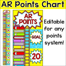 Accelerated Reader Ar Clip Chart