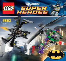LEGO 6863 Batwing Battle Over Gotham City Instructions, DC Comics Super  Heroes