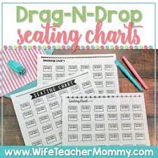 editable seating chart templates just