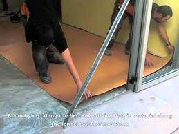 how to install linoleum flooring you