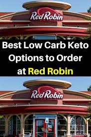 red robin keto menu 10 best low carb