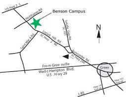 Benson Campus Map Directions Greenville Technical College