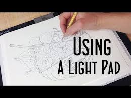 75 How To Use A Light Pad Or Light Box Huion Light Pad Demo And Review Youtube Light Box For Tracing Drawing Light Box How To Make Light