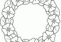 Poppy Flower Coloring Pages For Adults Printable Coloring Page For