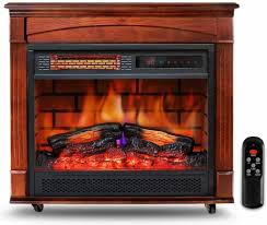 27 Electric Fireplace Heater W Log