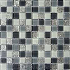 Crystal Glass Mosaic Tiles Thickness