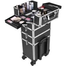 aluminum cosmetic organizer box
