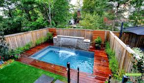Many homeowners with smaller backyards balk at the idea of getting a pool because they either think it will take up the entire yard, or that such a tiny pool will look funny. Small Betz Pools