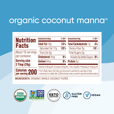 organic coconut manna coconut er