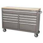 52-inch 9-Drawer Mobile Work Bench in Gray H52MWC9GRY Husky