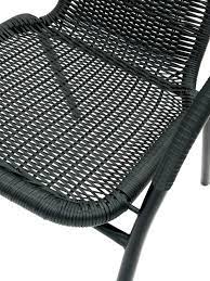 Black Frame Rattan Chairs Cafe S