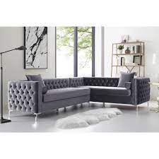 l shaped right facing sectional sofa