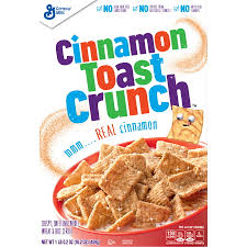 cinnamon toast crunch cereal with