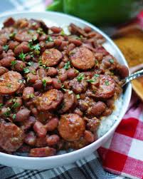 louisiana red beans rice southern