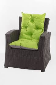 Garden Chair Armchair Cushion Lime