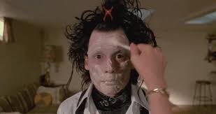 edward scissorhands makeup scene gifs