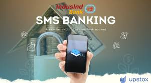 indusind bank sms banking upstox