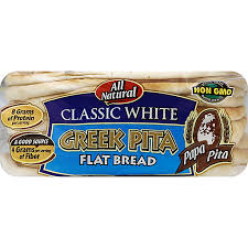 papa pita white greek pita flat bread