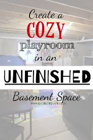 Unfinished Basement Ideas Cozy