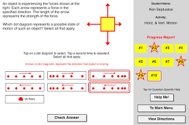 Force And Motion Concept Builder Challenges The Learner To