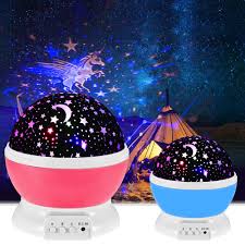 Starry Night Light Star Projector Lamp Led Night Lights Colorful Rotate Projector Nightlight For Kids Baby Bedroom Nursery Gifts Led Night Lights Aliexpress