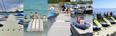 floating docks floating cubes and