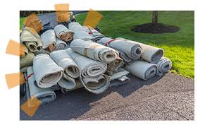 remove and dispose of old carpet
