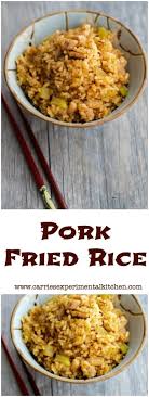 Any meat that has been left at room temperature for more than two hours or outdoors in temperature in excess of 90 degrees fahrenheit for more than one hour should be thrown away, the usda reports. Asian Style Pork Fried Rice Carrie S Experimental Kitchen