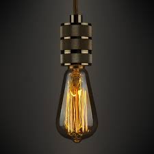 Лампа филаментная Elektrostandard «Эдисон ST64» E27 230 В 60 Вт колба  прозрачная с золотистым напылением, тёплый белый свет по цене 538 ₽шт.  купить в Москве в интернет-магазине Леруа Мерлен