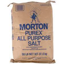 morton bulk non iodized table salt 50 lb