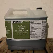 ecolab no rinse alkaline floor cleaner