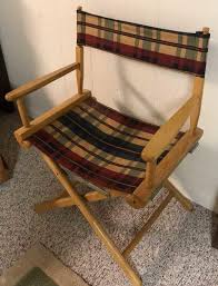 Chairs have a weight limit of 300 pounds. Wooden Plaid Folding Chair Generations Real Estate Inc