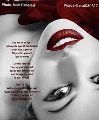 poems red lips du poetry