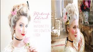 marie antoinette halloween look makeup