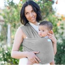 Morocco Adjustable Baby Sling Carrier Wrap By The Peanut Shell Aqua Medallion