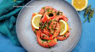 langoustines with garlic thyme and
