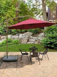 Octagon Luxury Side Pole Umbrella
