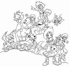 Free printable digimon coloring pages. Printable Digimon Coloring Pages Coloring4free Coloring4free Com