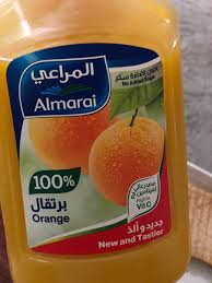عصير برتقال المراعي