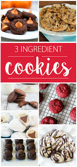 Three ingredients to make these amazingly delicious christmas cookies! 25 Best 3 Ingredient Cookie Recipes To Make Together Kids Activities Blog