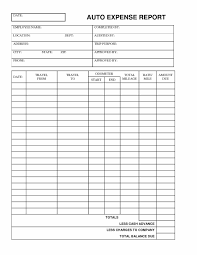 Expense Form Template Free With Free Expense Report Template And