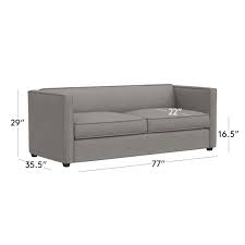 club modern grey sleeper sofa queen